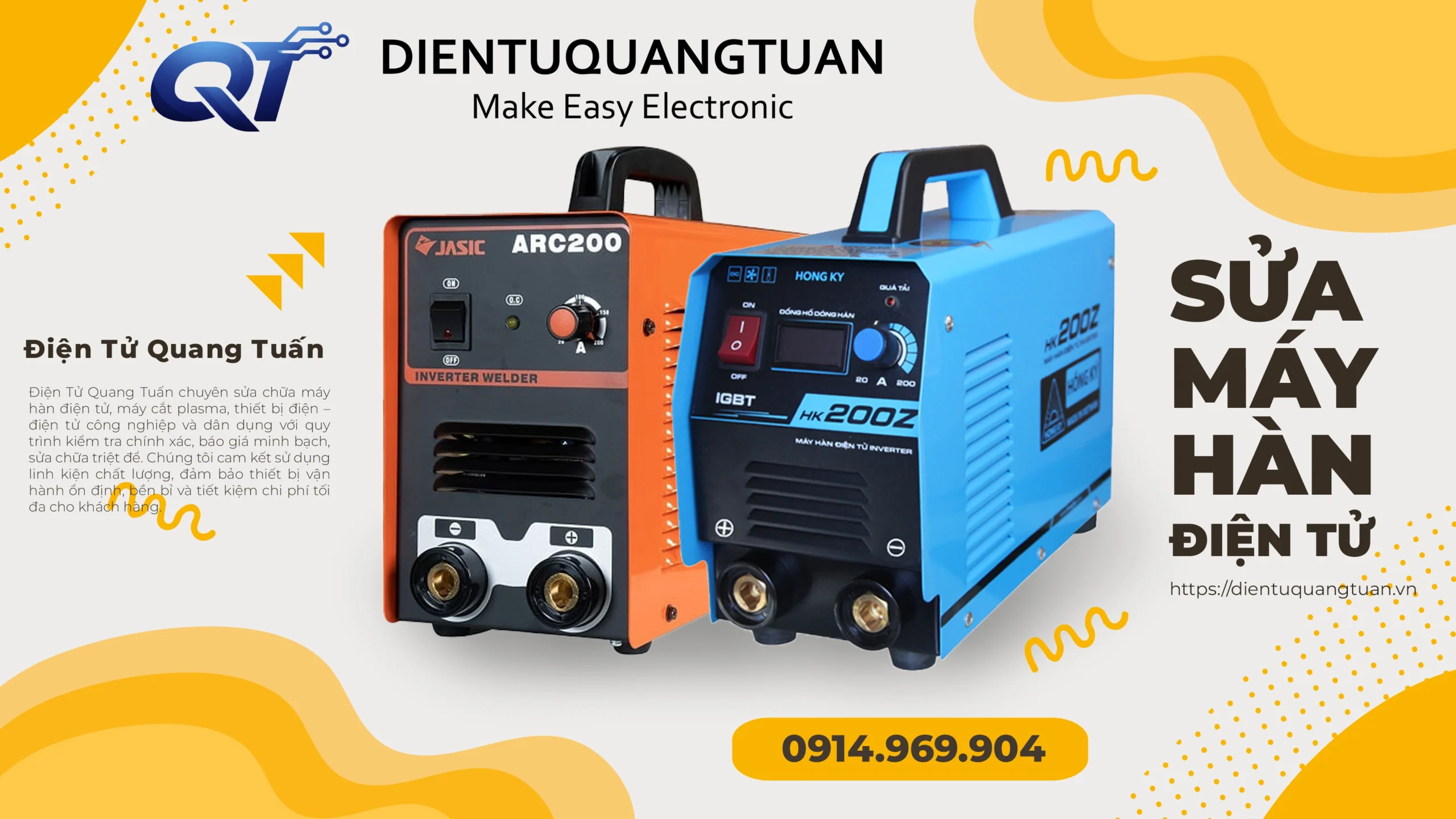 Sửa máy hàn Bắc Ninh uy tín, nhanh chóng