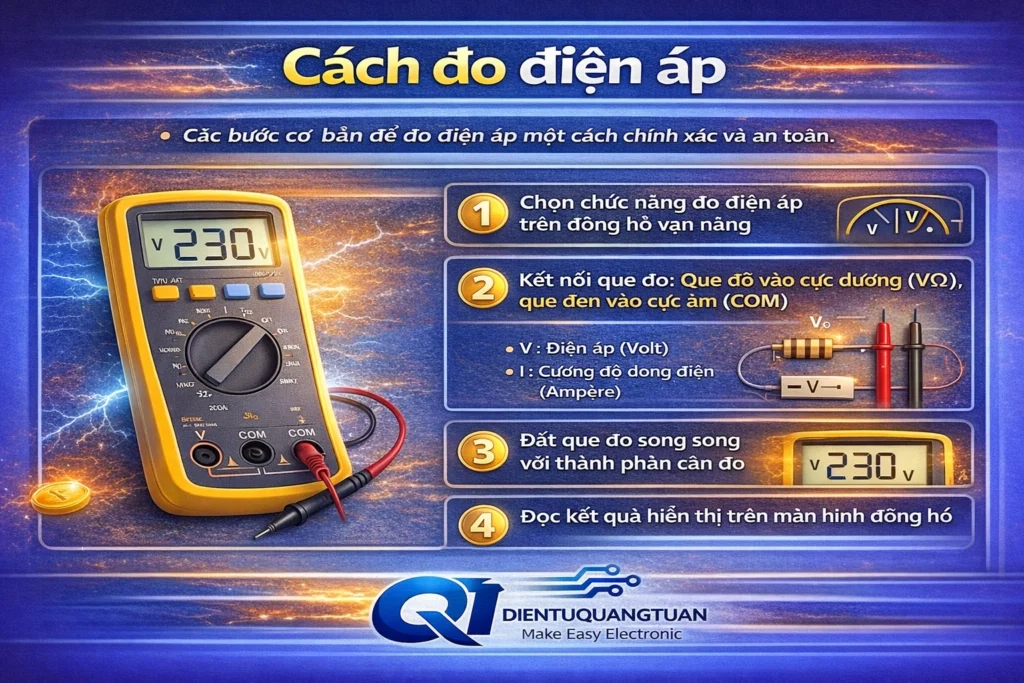 cách đo điện áp