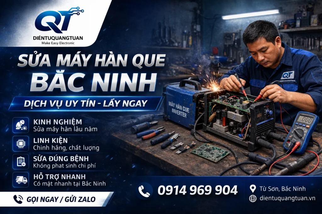 sửa máy hàn que bắc ninh