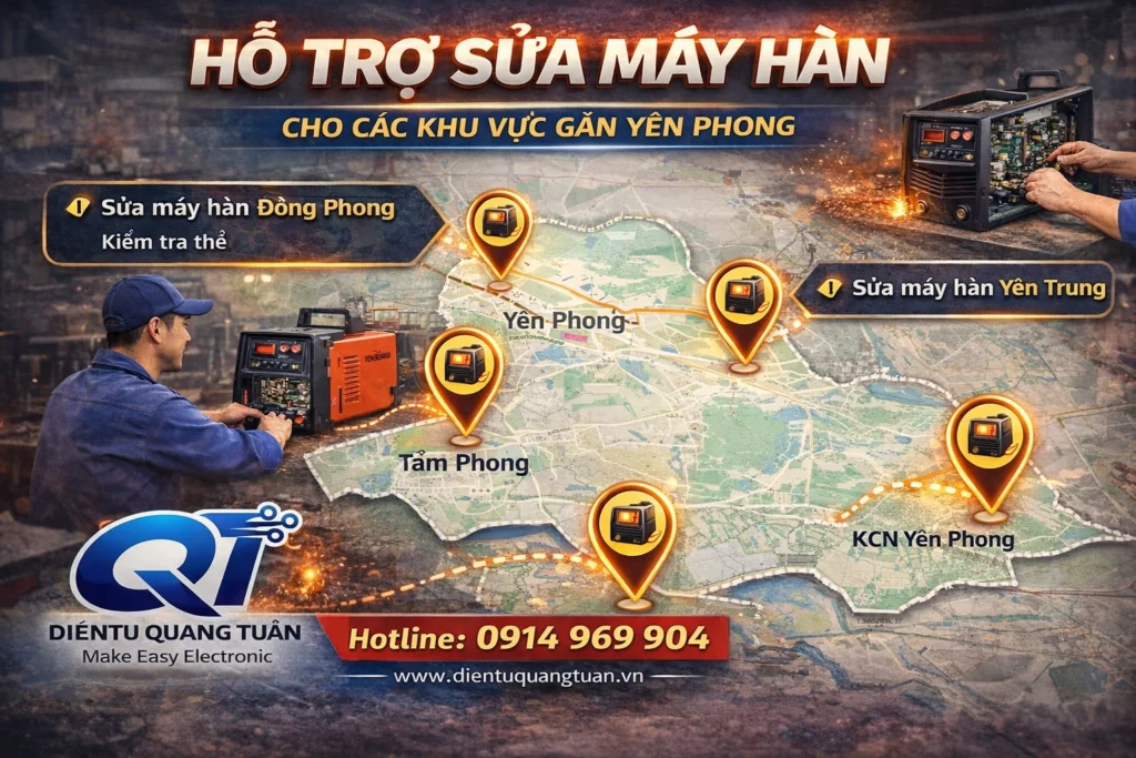 hỗ trợ sửa máy hàn yên phong