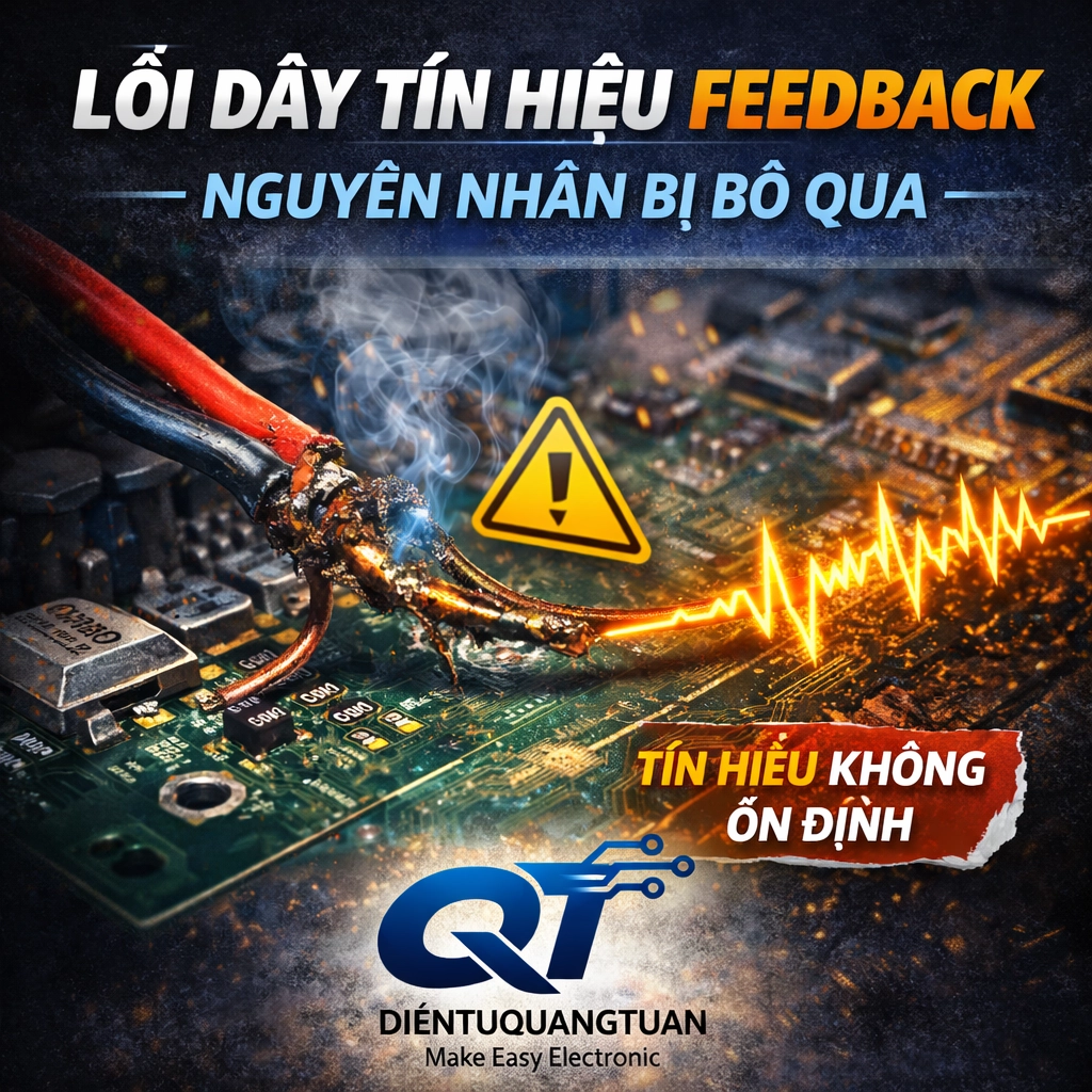 lỗi dây tín hiệu feedback