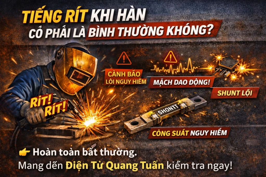 tiếng rít máy hàn