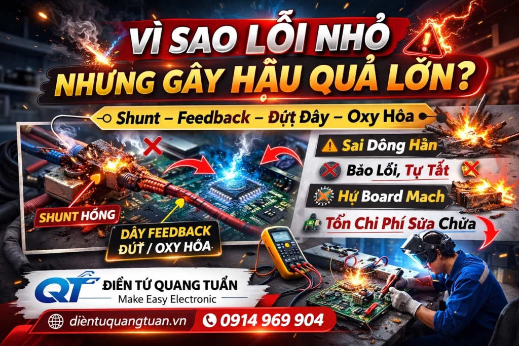 vì sao lỗi nhỏ nhưng hậu quả lớn