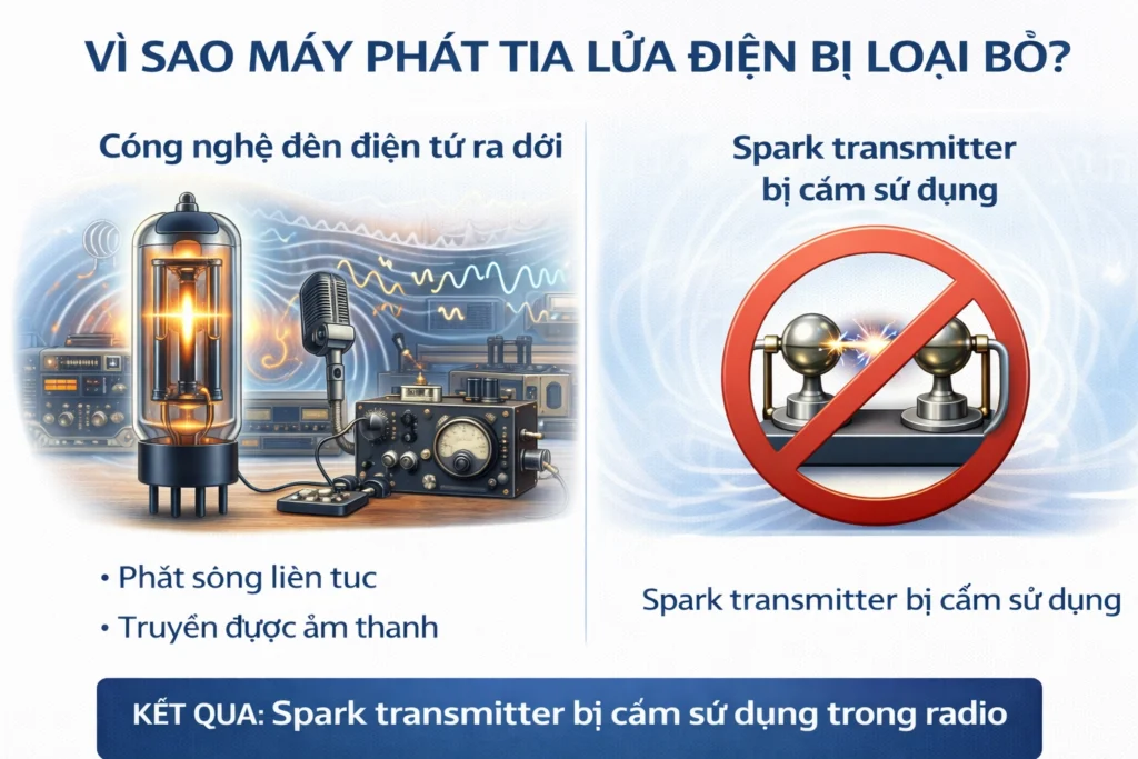 Máy Phát Tia Lửa Điện Thô Sơ