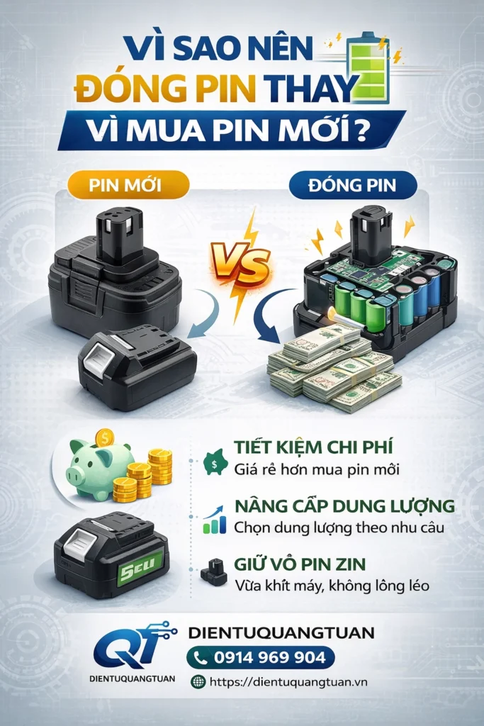 đóng pin bắc ninh