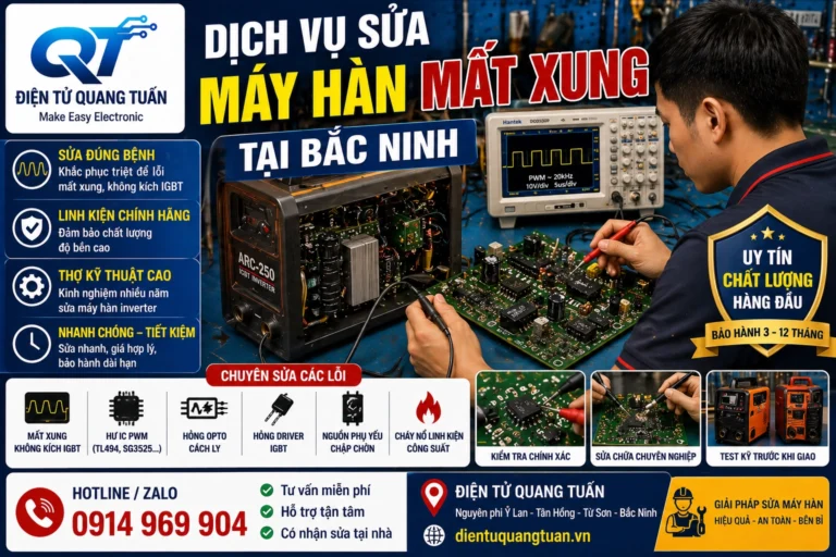 Máy Hàn Mất Xung: Nguyên Nhân, Cách Kiểm Tra Và Sửa Lỗi