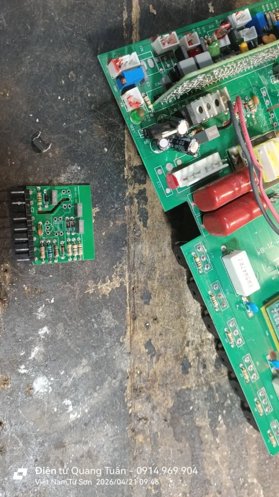 máy hàn riland 250 mất nguồn 24V