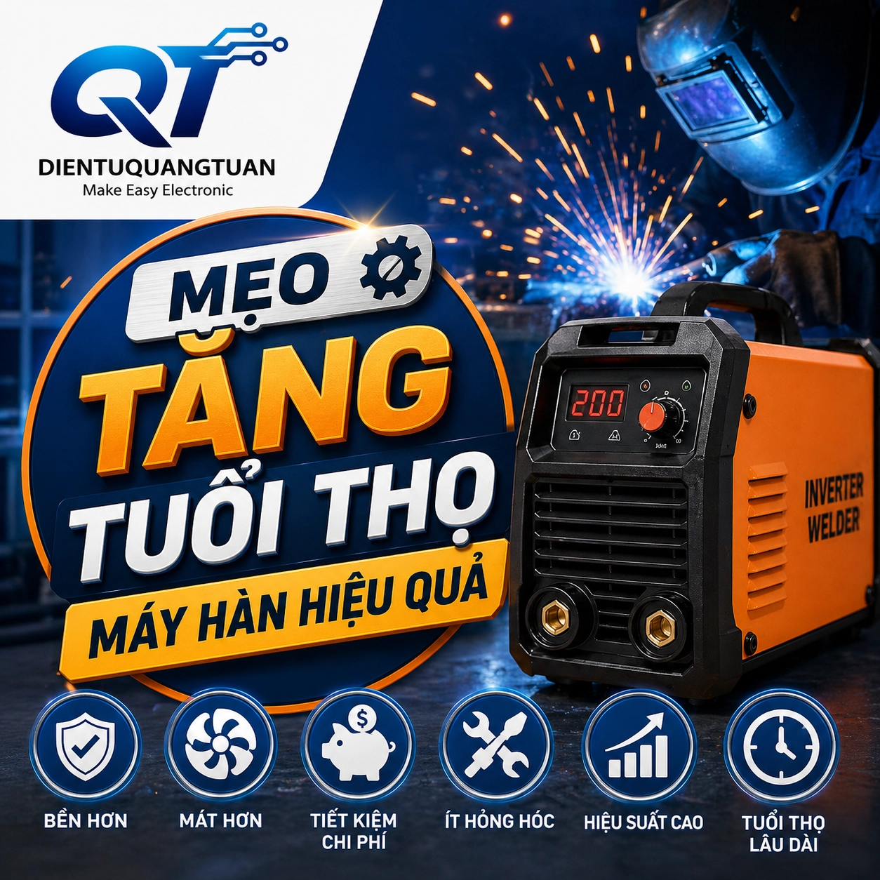 Mẹo Tăng Tuổi Thọ Máy Hàn Hiệu Quả – Giảm Chi Phí Sửa Chữa