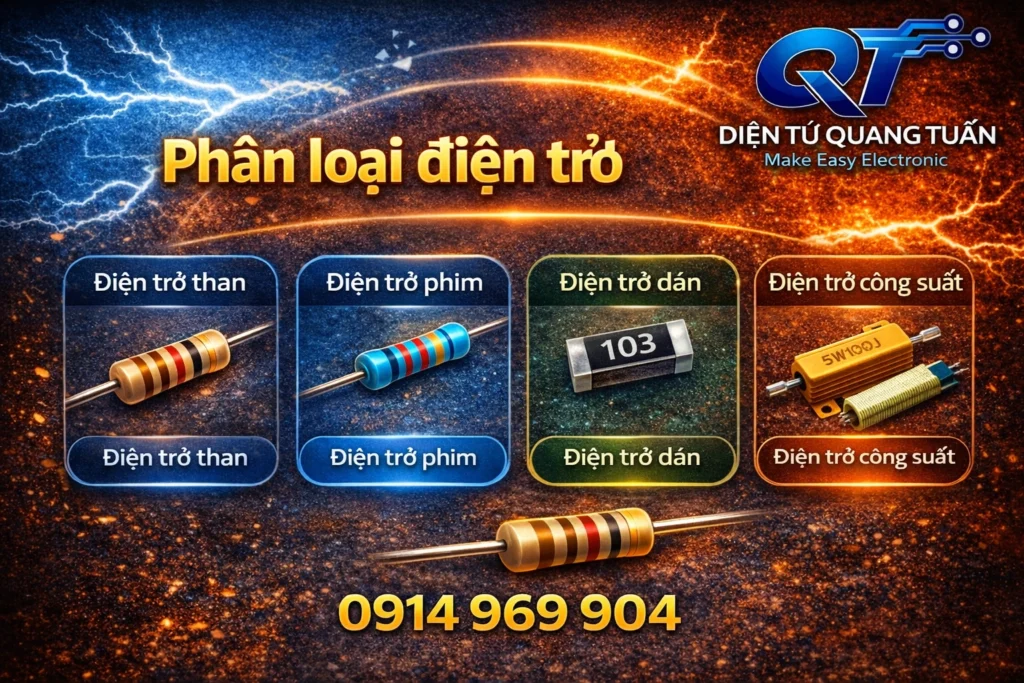 phân loại điện trở